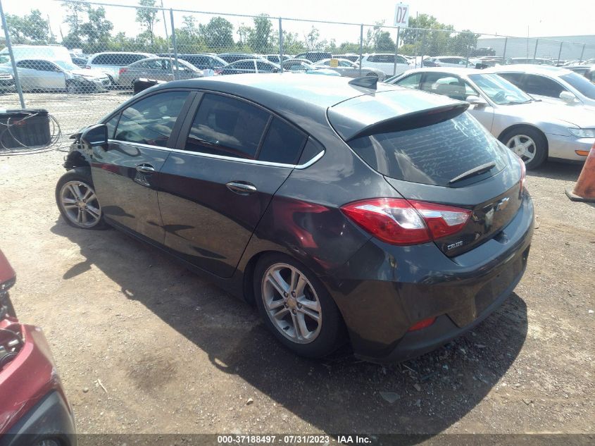 2017 CHEVROLET CRUZE LT - 3G1BE6SM4HS531793