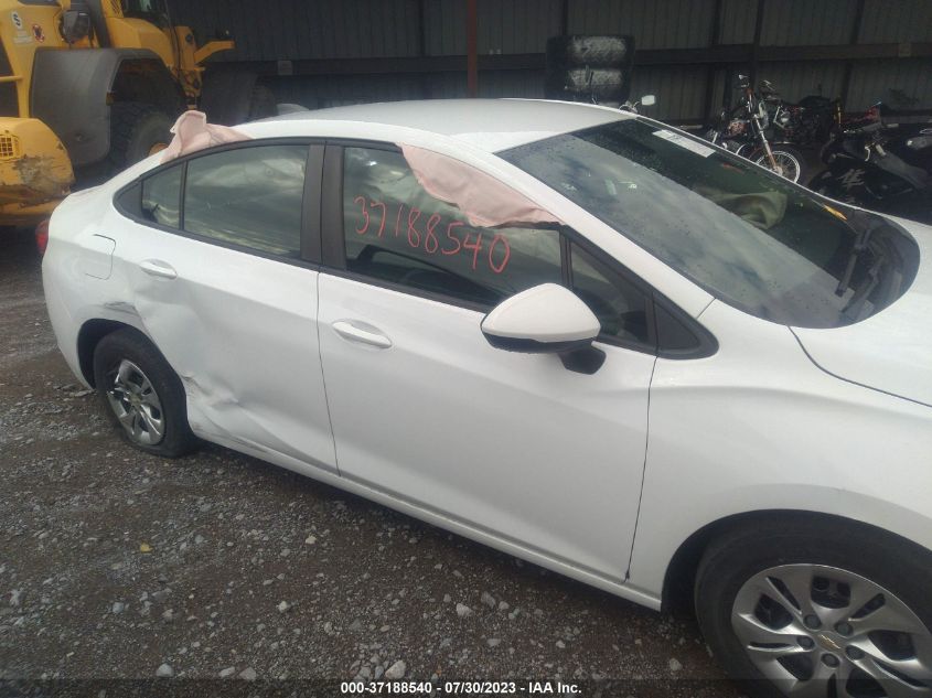 2019 CHEVROLET CRUZE - 1G1BJ5SM8K7104063