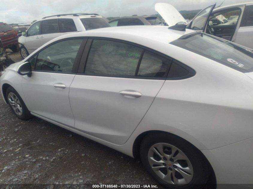 2019 CHEVROLET CRUZE - 1G1BJ5SM8K7104063
