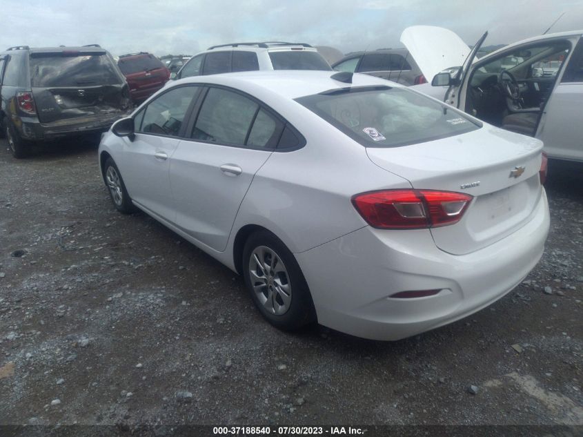 2019 CHEVROLET CRUZE - 1G1BJ5SM8K7104063