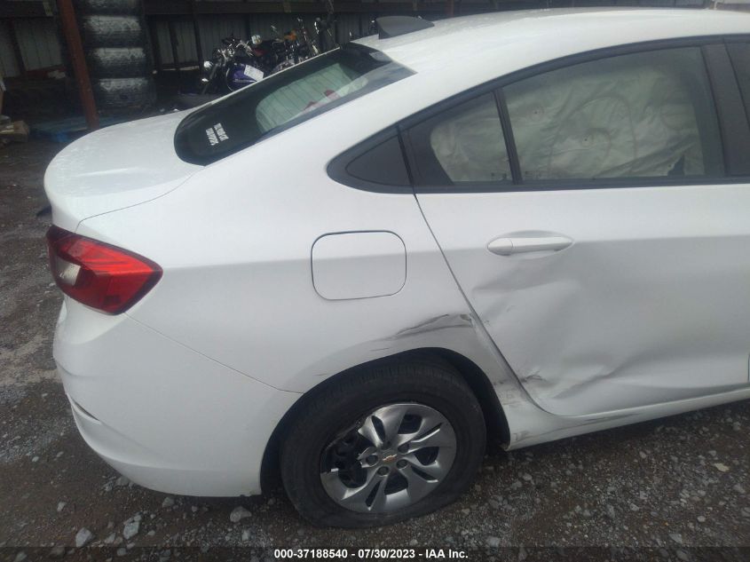 2019 CHEVROLET CRUZE - 1G1BJ5SM8K7104063