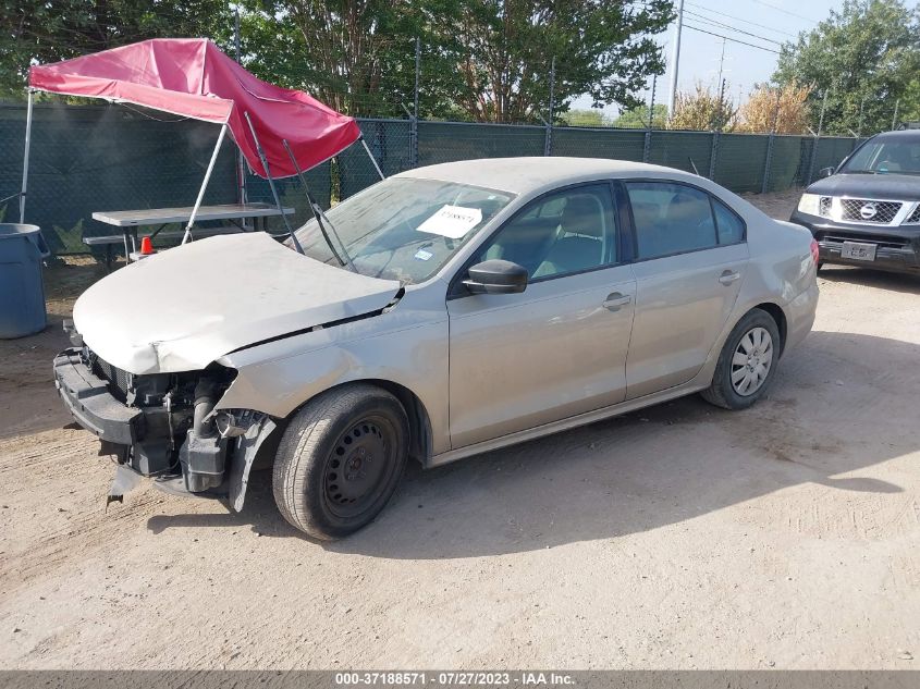 2014 VOLKSWAGEN JETTA SEDAN S - 3VW1K7AJ6EM271113