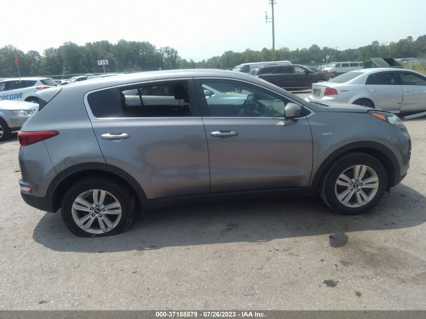 2017 KIA SPORTAGE LX - KNDPMCAC4H7186898