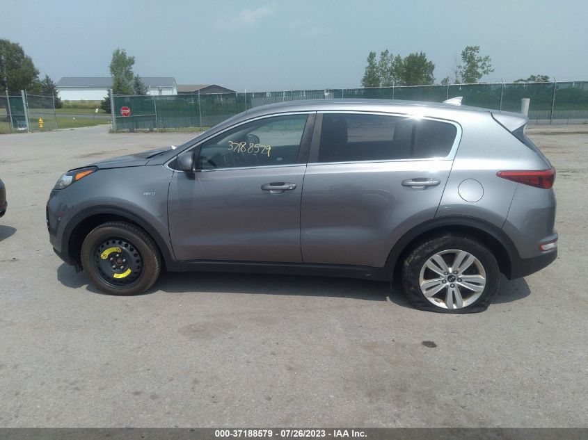 2017 KIA SPORTAGE LX - KNDPMCAC4H7186898