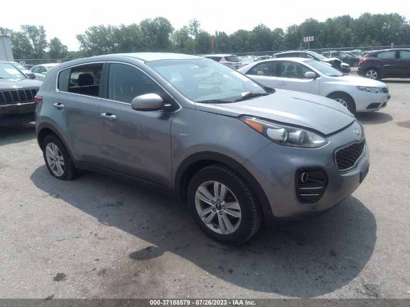 2017 KIA SPORTAGE LX - KNDPMCAC4H7186898