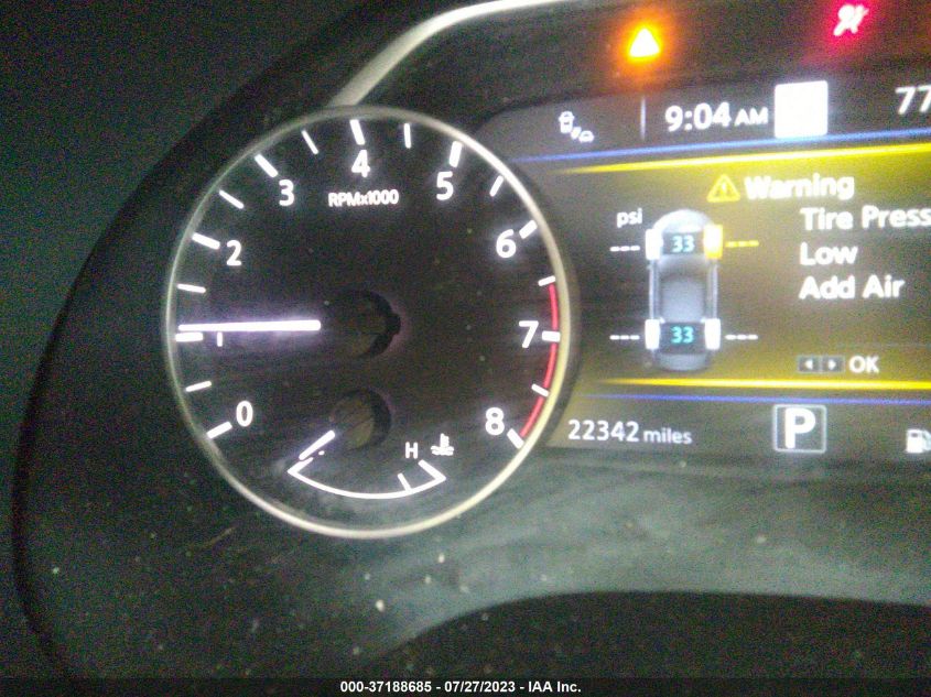 2020 NISSAN MAXIMA PLATINUM - 1N4AA6FV7LC385363