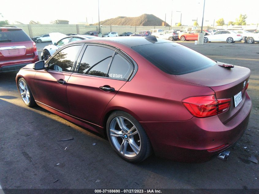 2016 BMW 3 SERIES 328I - WBA8E9G58GNT83819