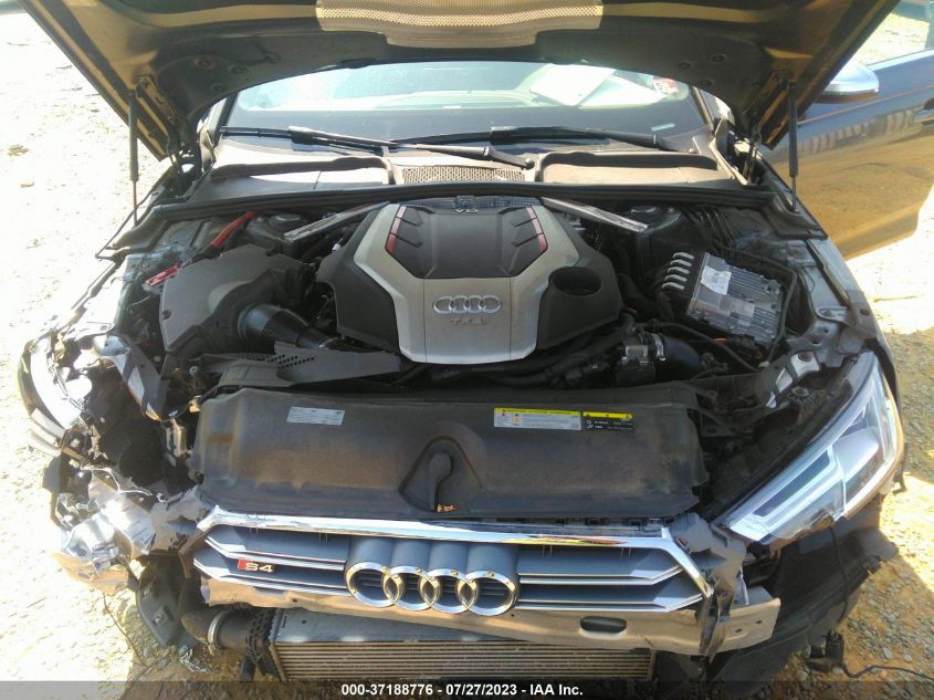 2018 AUDI S4 PREMIUM PLUS - WAUB4AF43JA060070