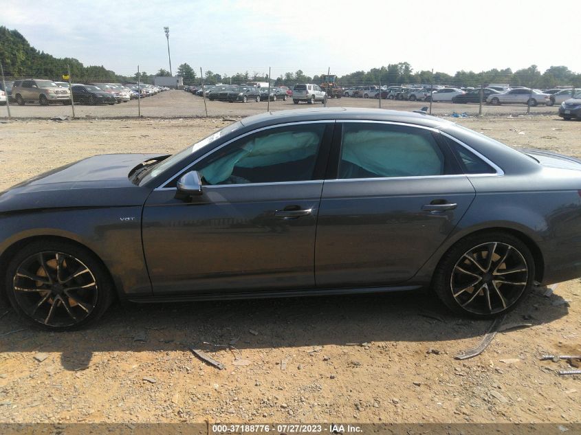 2018 AUDI S4 PREMIUM PLUS - WAUB4AF43JA060070