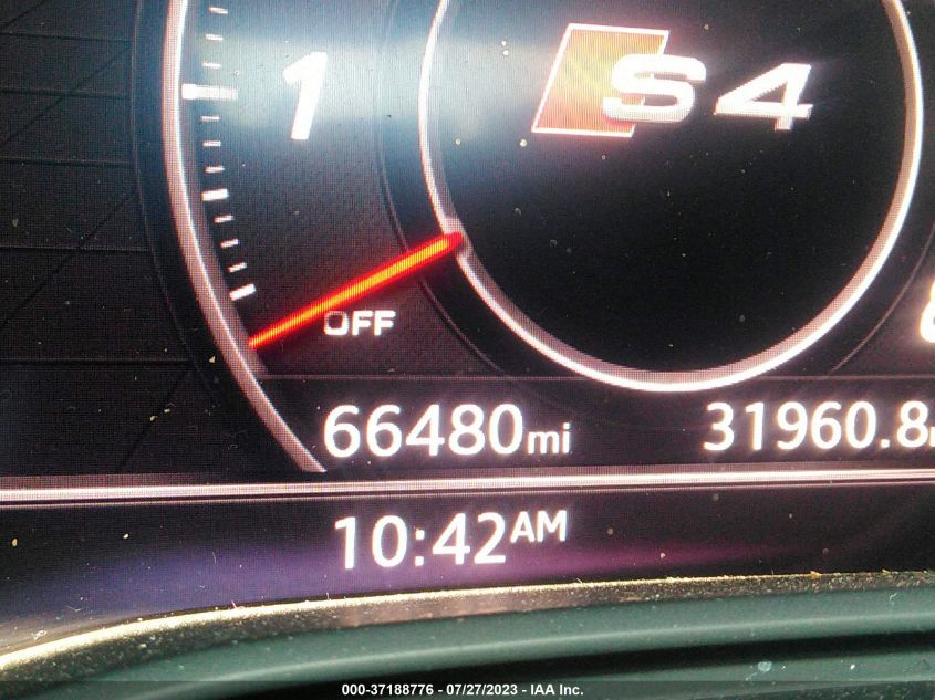 2018 AUDI S4 PREMIUM PLUS - WAUB4AF43JA060070