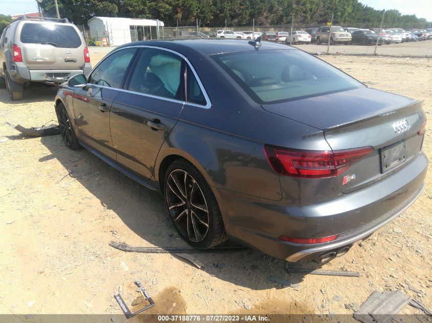 2018 AUDI S4 PREMIUM PLUS - WAUB4AF43JA060070