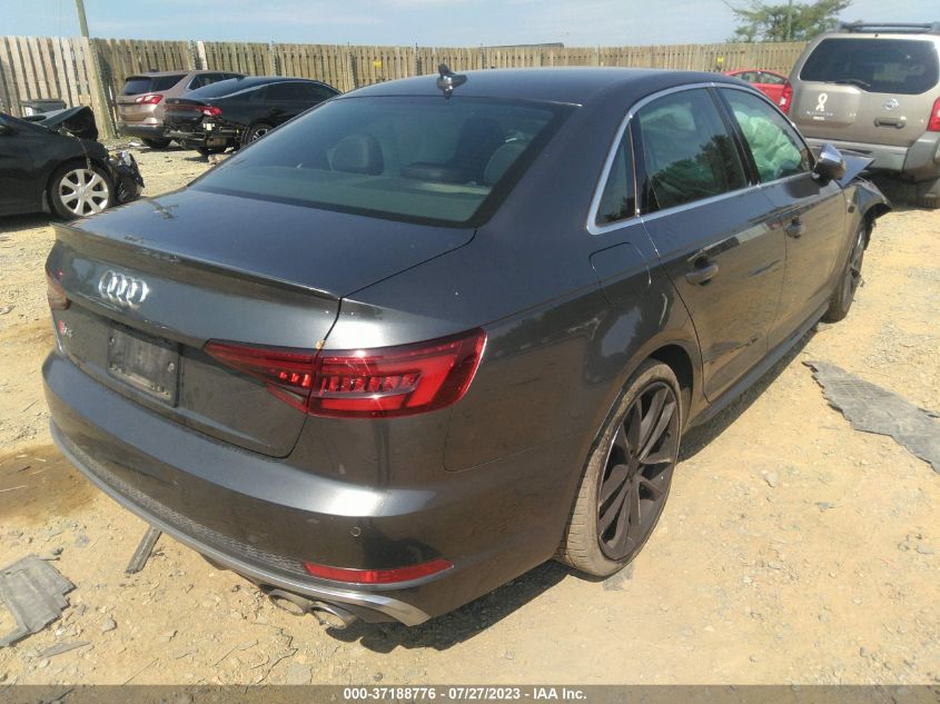 2018 AUDI S4 PREMIUM PLUS - WAUB4AF43JA060070