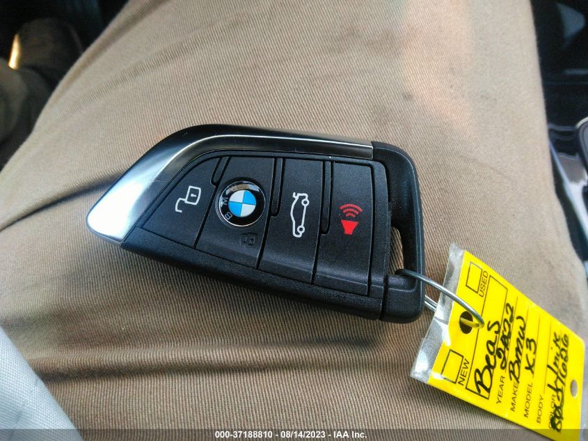 2022 BMW X3 XDRIVE30I - 5UX53DP01N9K85965