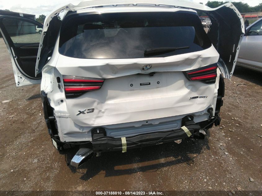 2022 BMW X3 XDRIVE30I - 5UX53DP01N9K85965