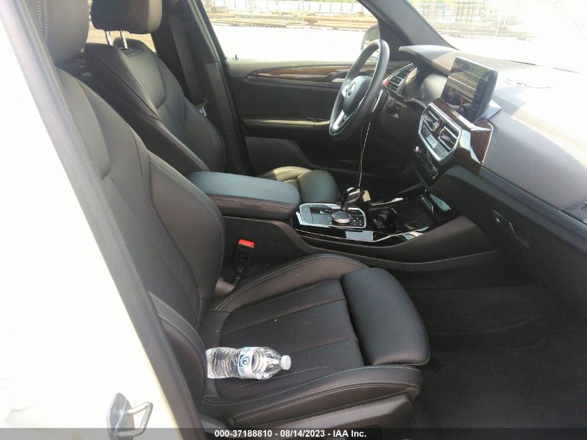 2022 BMW X3 XDRIVE30I - 5UX53DP01N9K85965
