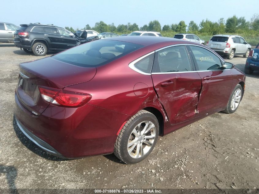 2015 CHRYSLER 200 LIMITED - 1C3CCCAB1FN541256