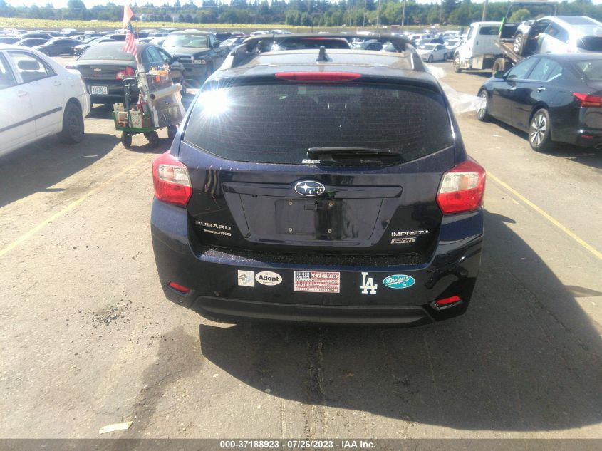 2016 SUBARU IMPREZA WAGON 2.0I SPORT LIMITED - JF1GPAU63GH230079