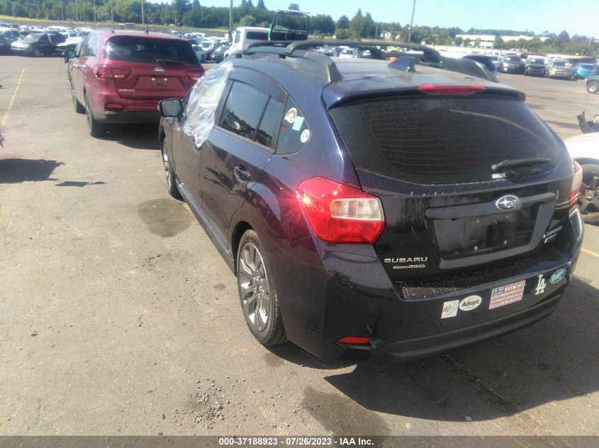 2016 SUBARU IMPREZA WAGON 2.0I SPORT LIMITED - JF1GPAU63GH230079