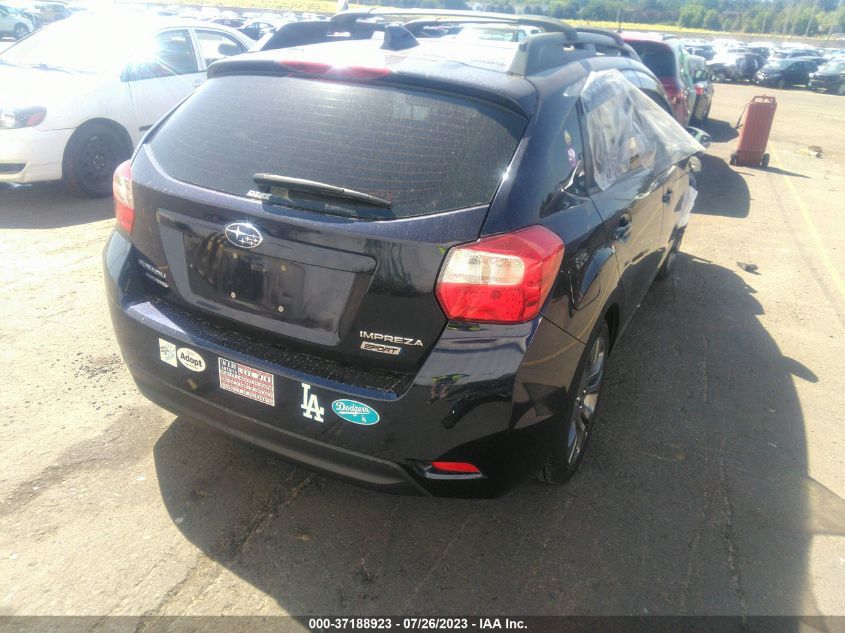 2016 SUBARU IMPREZA WAGON 2.0I SPORT LIMITED - JF1GPAU63GH230079
