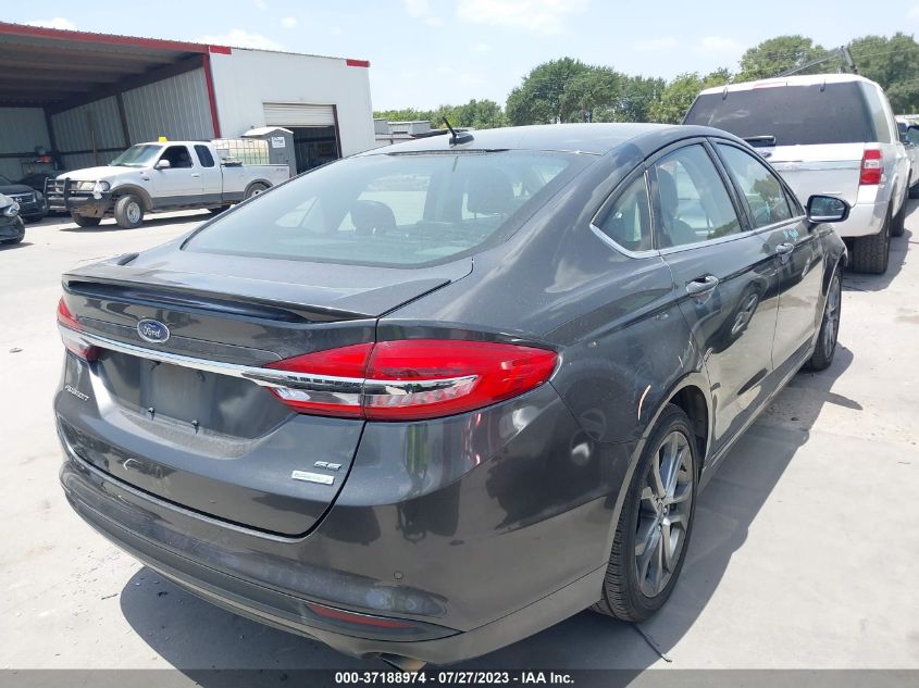 2017 FORD FUSION SE - 3FA6P0HD1HR397586