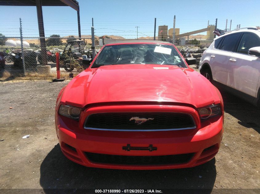 2013 FORD MUSTANG V6 - 1ZVBP8EM3D5282431