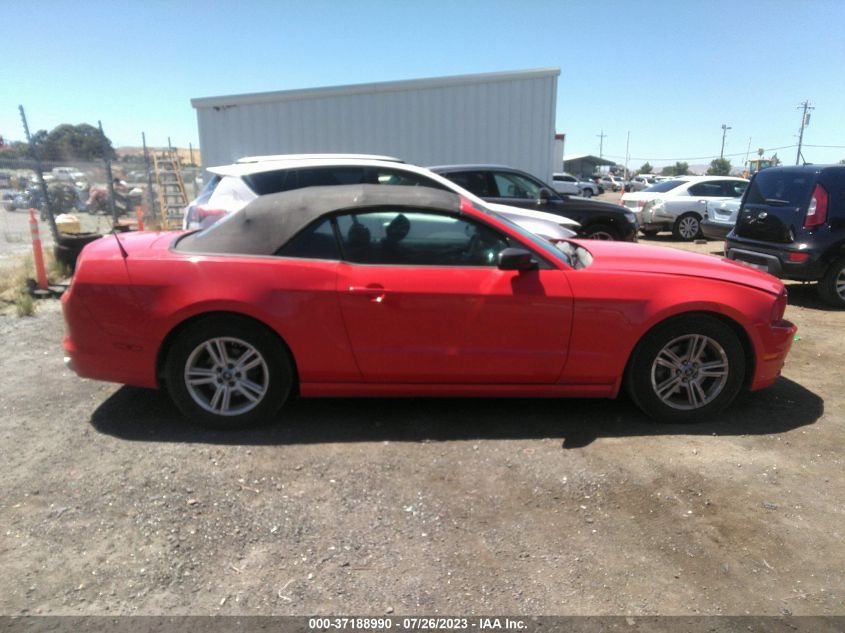 2013 FORD MUSTANG V6 - 1ZVBP8EM3D5282431