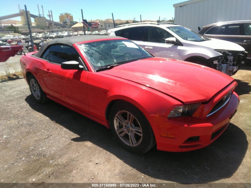 2013 FORD MUSTANG V6 - 1ZVBP8EM3D5282431