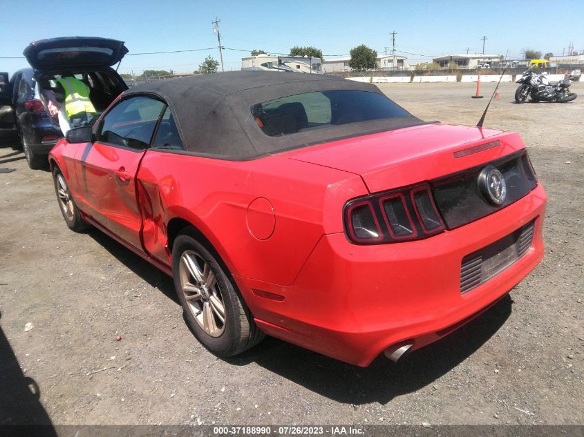 2013 FORD MUSTANG V6 - 1ZVBP8EM3D5282431