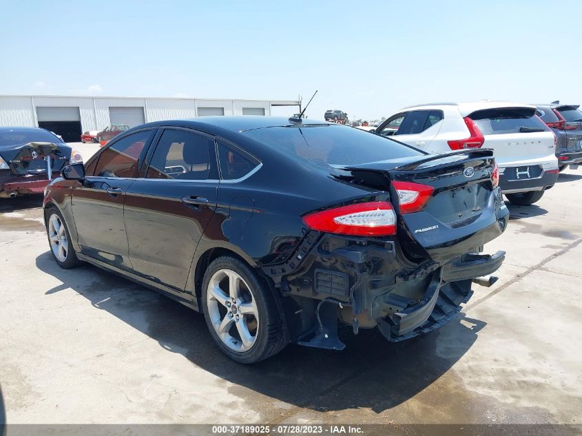 2016 FORD FUSION SE - 3FA6P0HD5GR346817