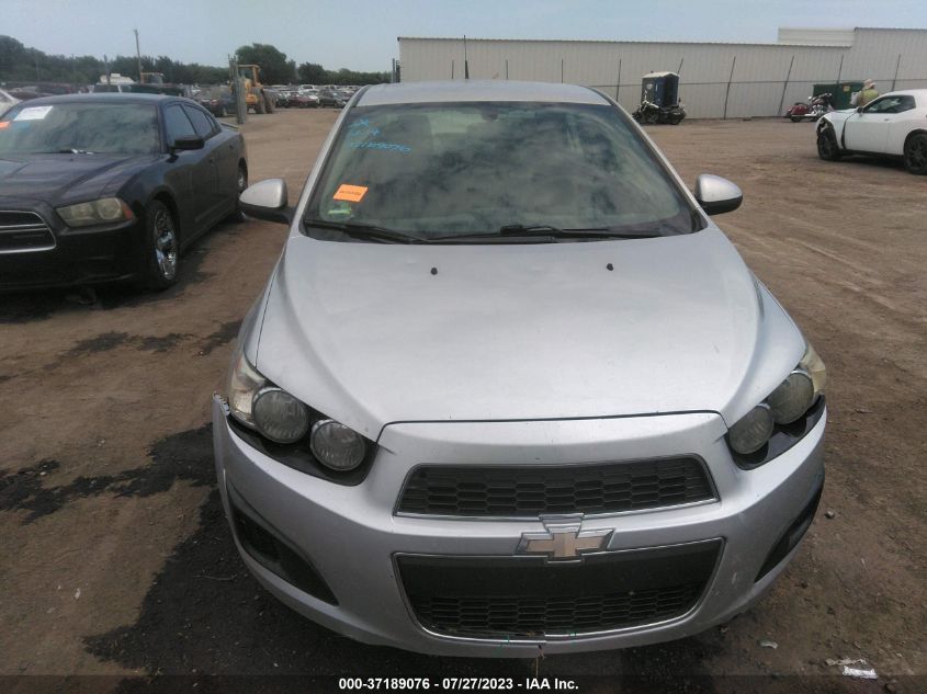 2014 CHEVROLET SONIC LT - 1G1JC5SHXE4235977