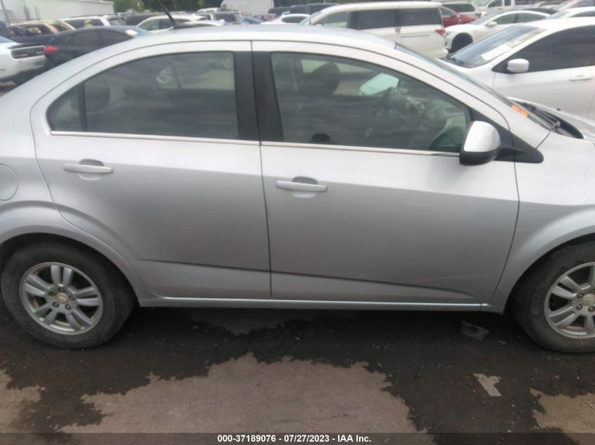 2014 CHEVROLET SONIC LT - 1G1JC5SHXE4235977