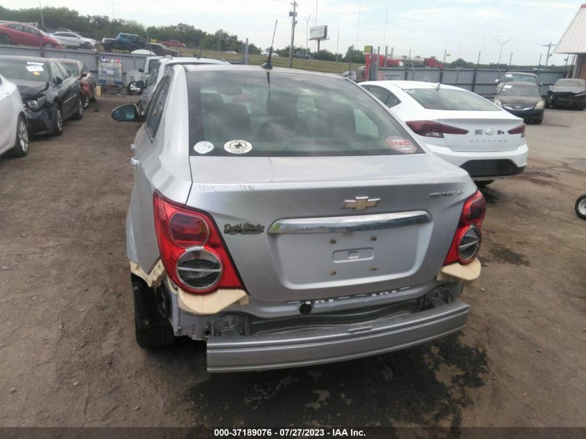 2014 CHEVROLET SONIC LT - 1G1JC5SHXE4235977