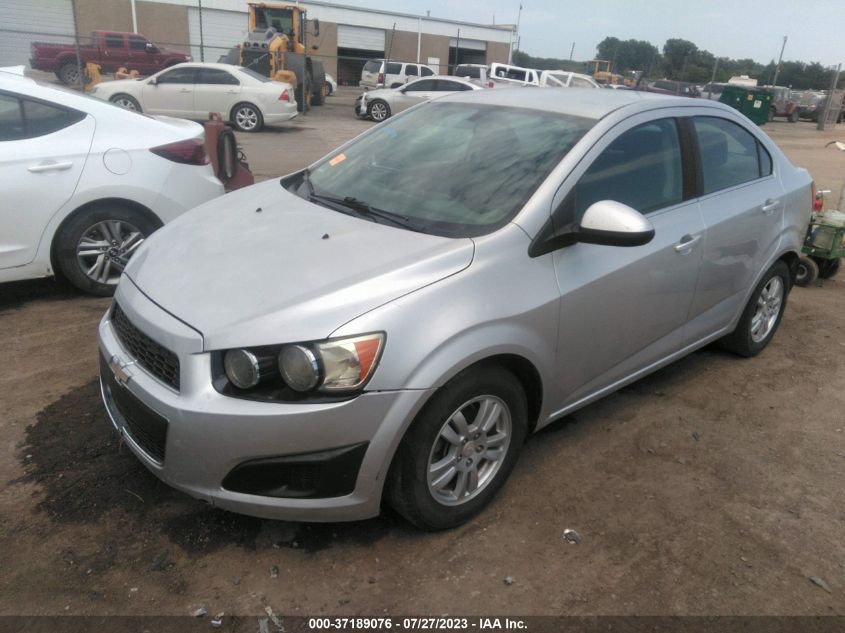 2014 CHEVROLET SONIC LT - 1G1JC5SHXE4235977