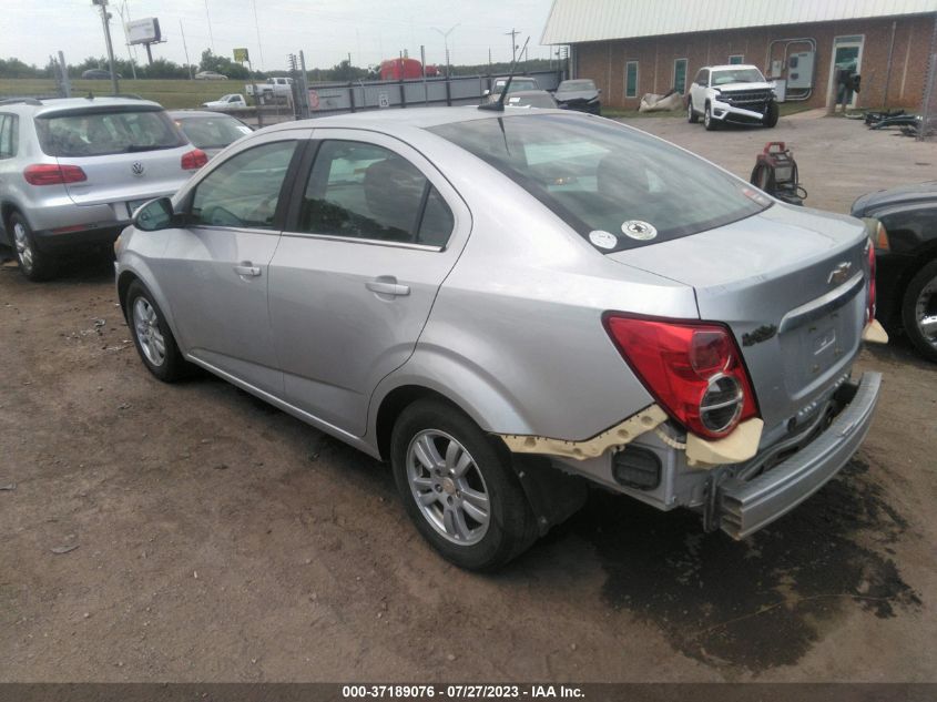 2014 CHEVROLET SONIC LT - 1G1JC5SHXE4235977
