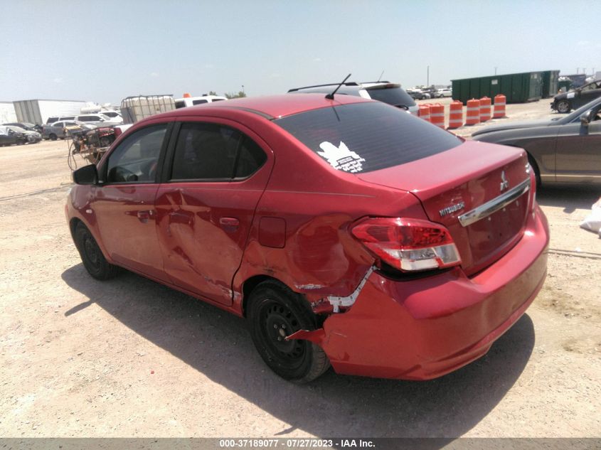 2018 MITSUBISHI MIRAGE G4 ES - ML32F3FJ8JHF11070
