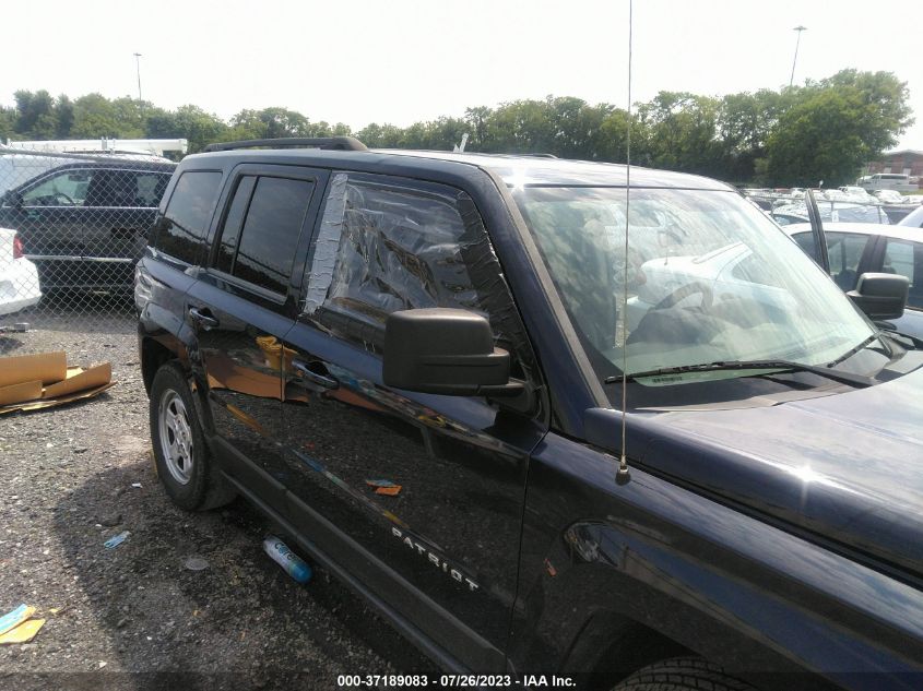 2014 JEEP PATRIOT SPORT - 1C4NJPBA4ED697125