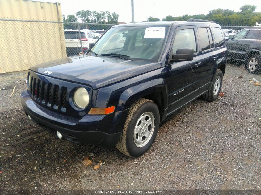 2014 JEEP PATRIOT SPORT - 1C4NJPBA4ED697125