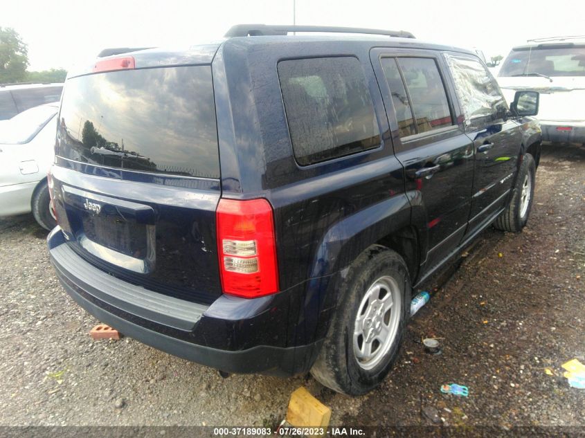 2014 JEEP PATRIOT SPORT - 1C4NJPBA4ED697125