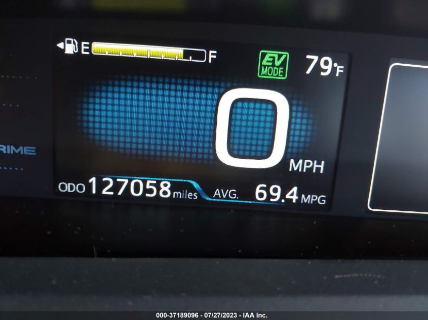 2019 TOYOTA PRIUS PRIME PLUS/PREMIUM/ADVANCED - JTDKARFP2K3110306