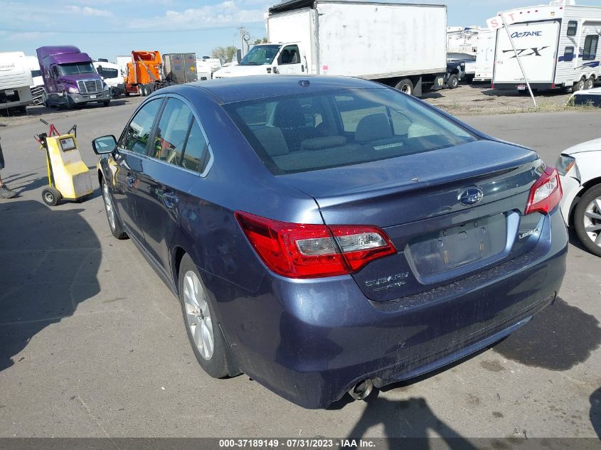 2015 SUBARU LEGACY 2.5I PREMIUM - 4S3BNBC64F3038568