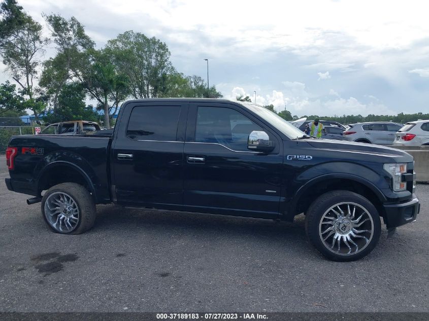 2016 FORD F-150 XLT/XL/LARIAT/PLATINUM - 1FTEW1EG3GFD41965