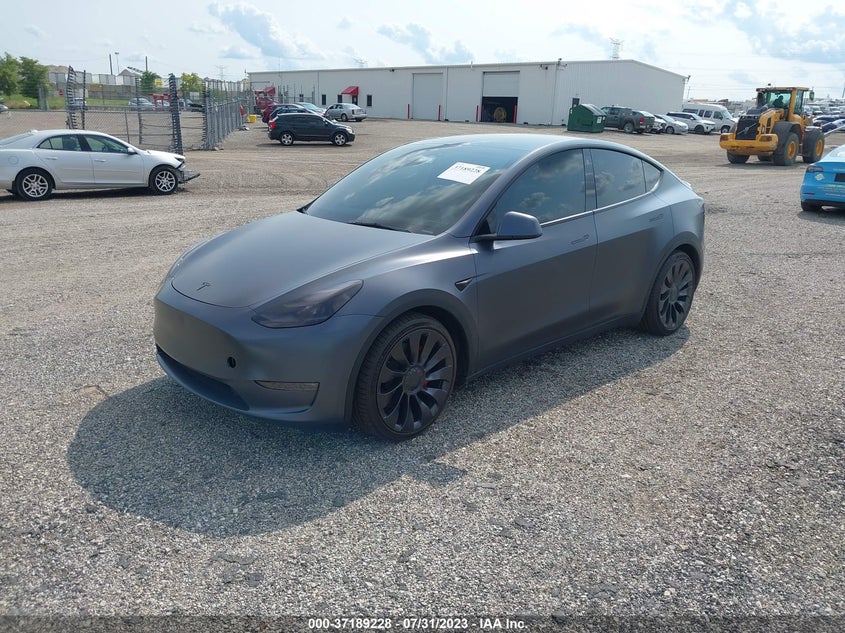 VIN 7SAYGDEF8PF710619 2023 TESLA MODEL Y PERFORMANCE