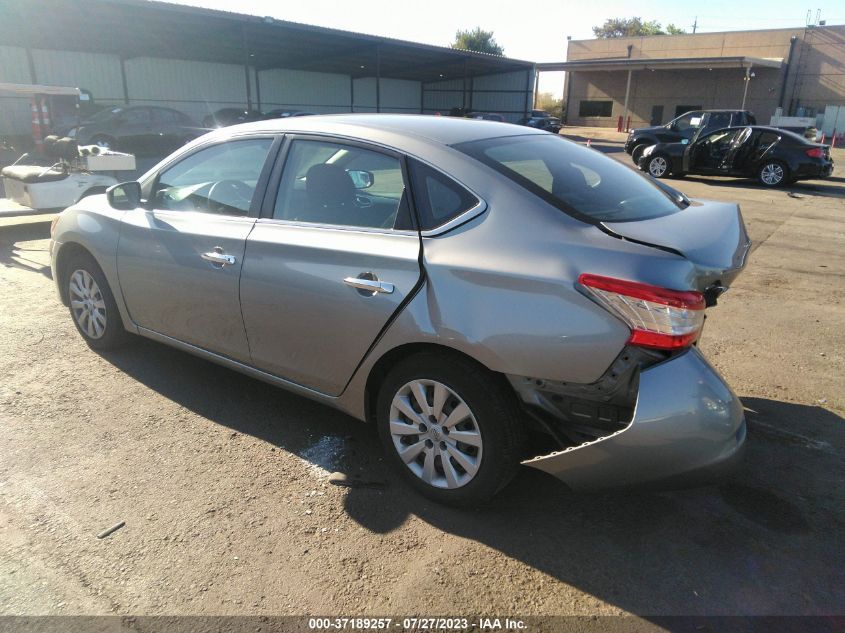 2014 NISSAN SENTRA S/FE+ S/SV/FE+ SV/SR/SL - 3N1AB7AP6EY259966