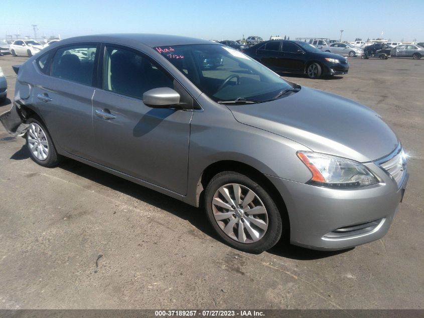 2014 NISSAN SENTRA S/FE+ S/SV/FE+ SV/SR/SL - 3N1AB7AP6EY259966