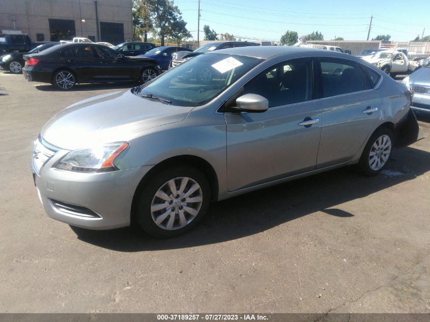 2014 NISSAN SENTRA S/FE+ S/SV/FE+ SV/SR/SL - 3N1AB7AP6EY259966