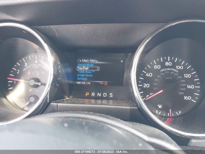 2017 FORD MUSTANG ECOBOOST - 1FA6P8TH3H5292592
