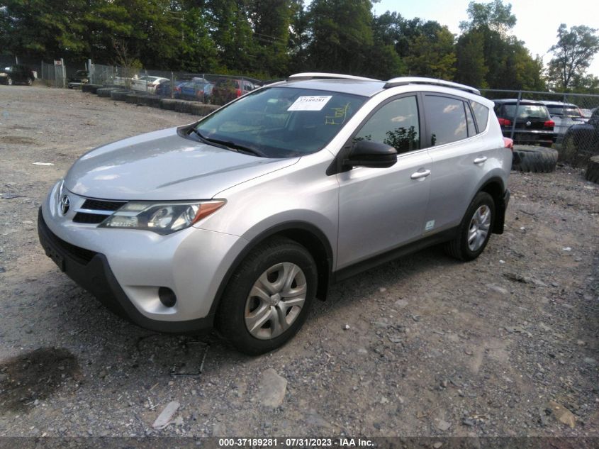 2014 TOYOTA RAV4 LE - JTMBFREV2ED071801