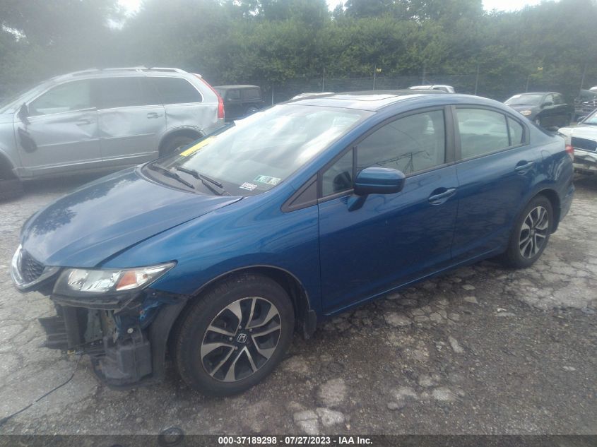2014 HONDA CIVIC SEDAN EX - 19XFB2F85EE055670