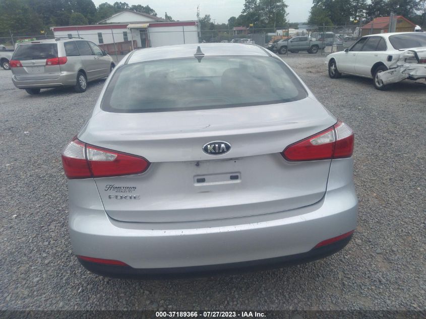2016 KIA FORTE LX - KNAFK4A66G5478481
