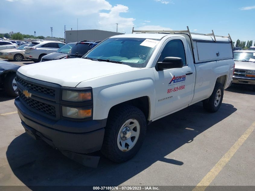 2014 CHEVROLET SILVERADO 1500 WORK TRUCK - 1GCNCPEC4EZ156263